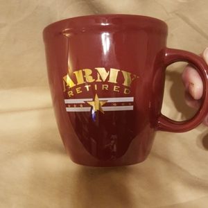 Army Retired Coffee Mug